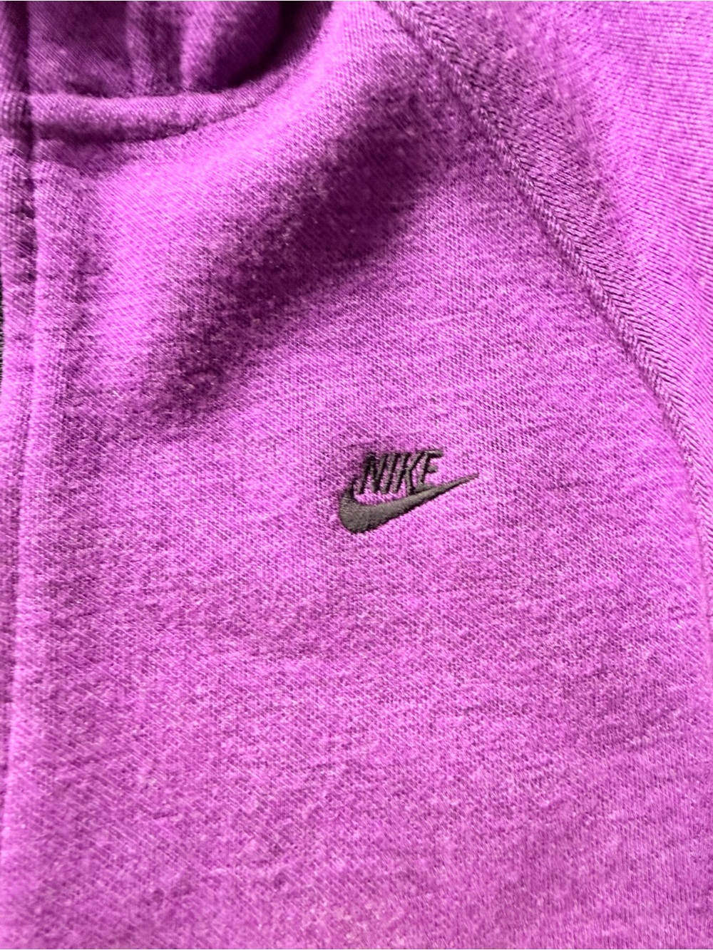 Purple Nike sportswear zip up jacket - Picture 3 of 4